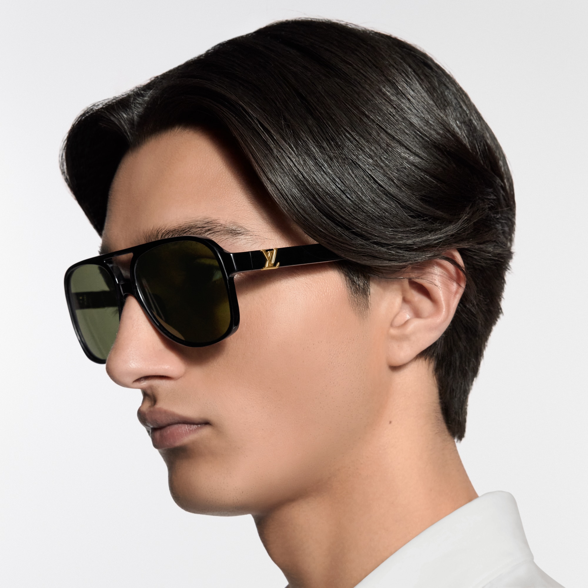Louis Vuitton Sunglasses LV Hit Pilot Black Eyewear LV Hit Pilot Sunglasses S00 - Men - Accessories | LOUIS  main image 4