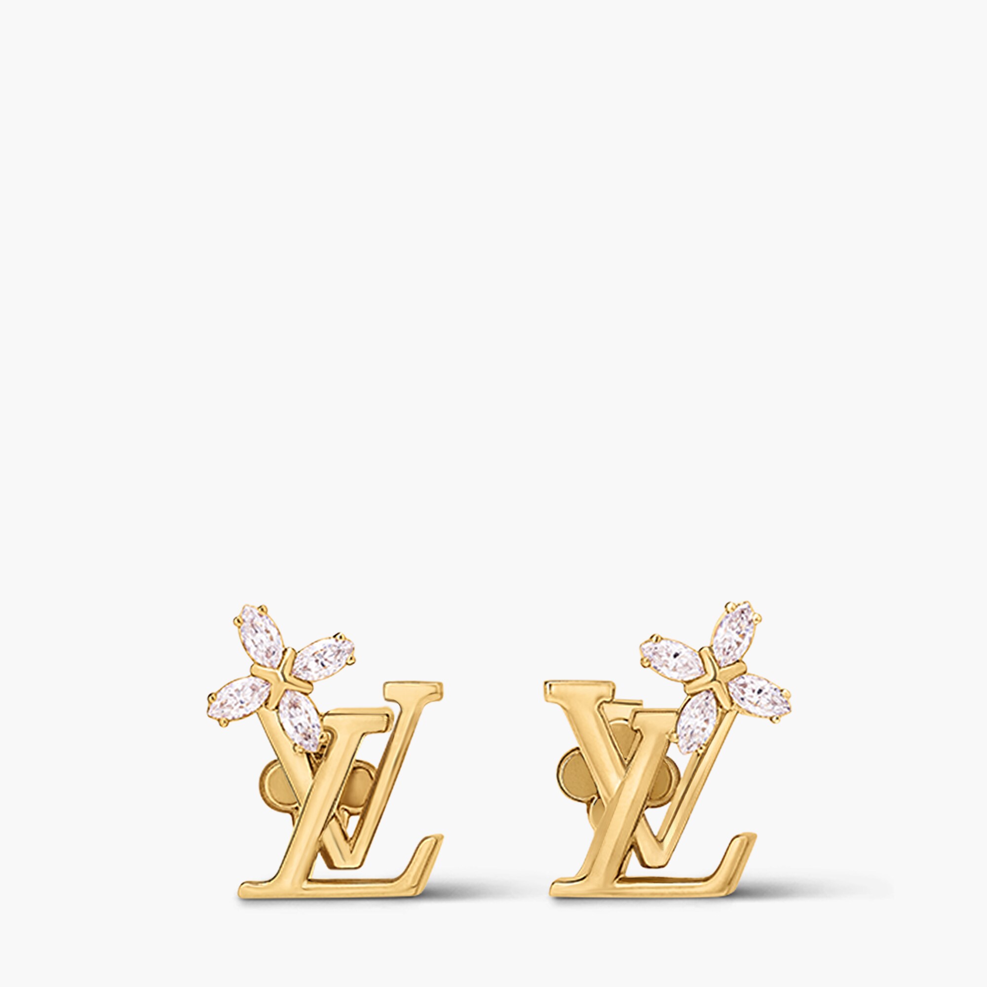 LV Iconic Flower Earrings Luxury All Fashion Jewelry Fashion