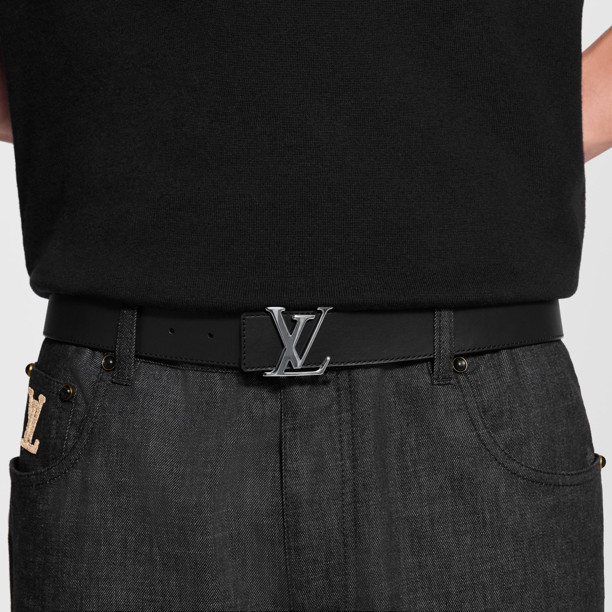 LV Initiales 35mm Reversible Belt  in Men