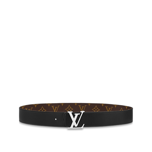 LV Initiales 40MM Reversible Monogram Macassar in Men's Accessories Belts collections by Louis Vuitton (Product zoom)