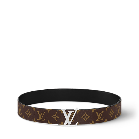 LV Initiales 40MM Reversible Monogram Macassar in Men's Accessories Belts collections by Louis Vuitton (Product zoom)