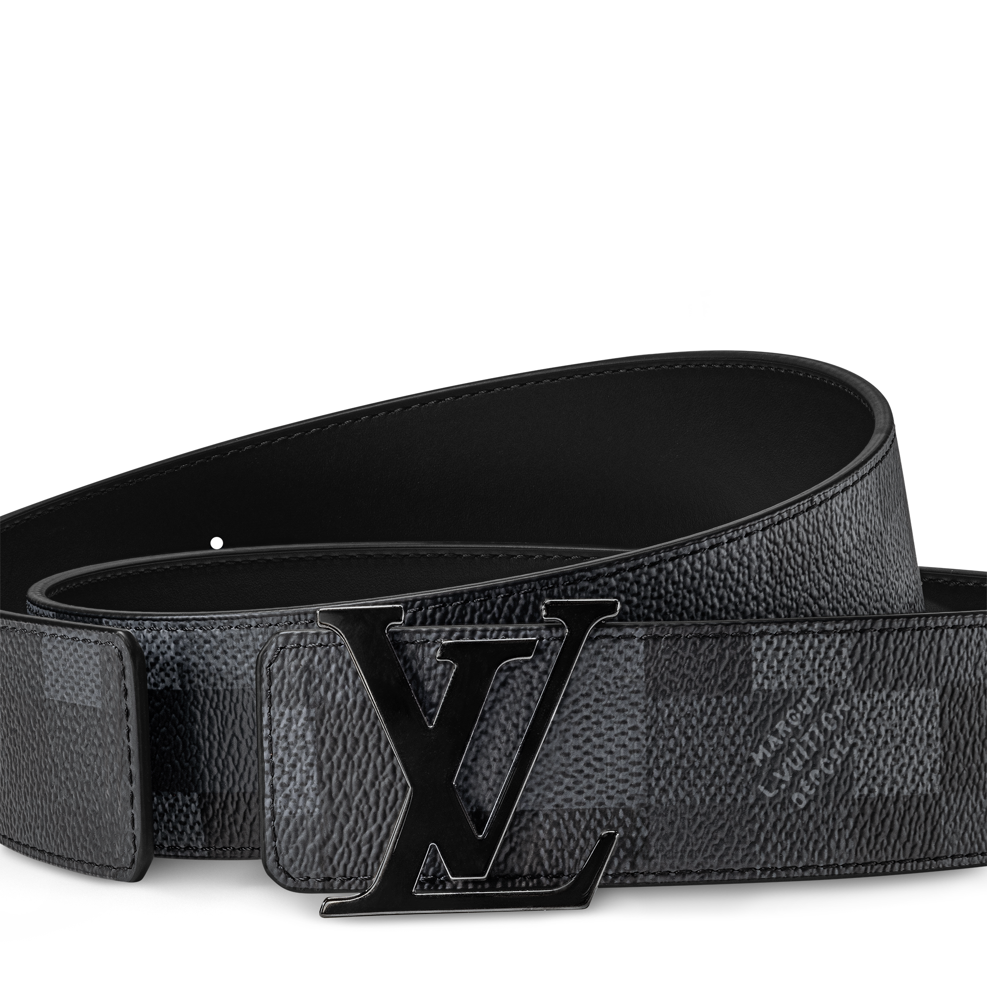 LV Initiales Damoflage 40mm Reversible Belt Damoflage in Men