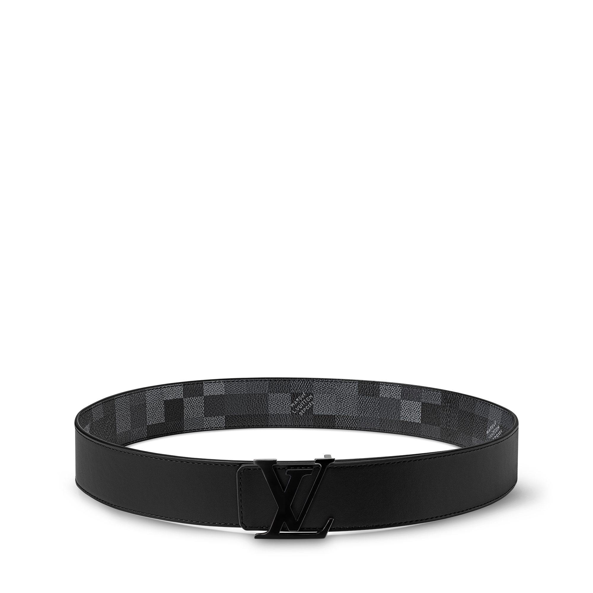 LV Initiales Damoflage 40mm Reversible Belt Damoflage in Men