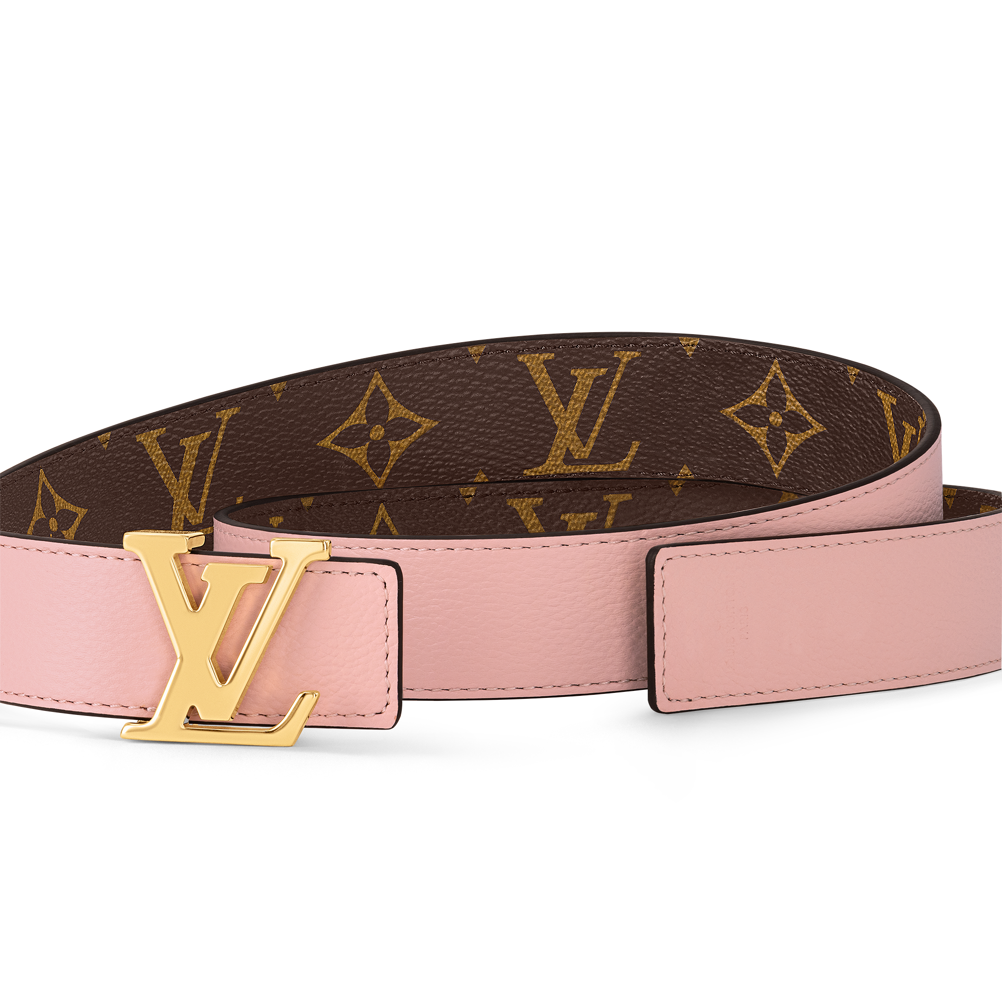 LV Initials 30 mm Reversible Belt Monogram in Women