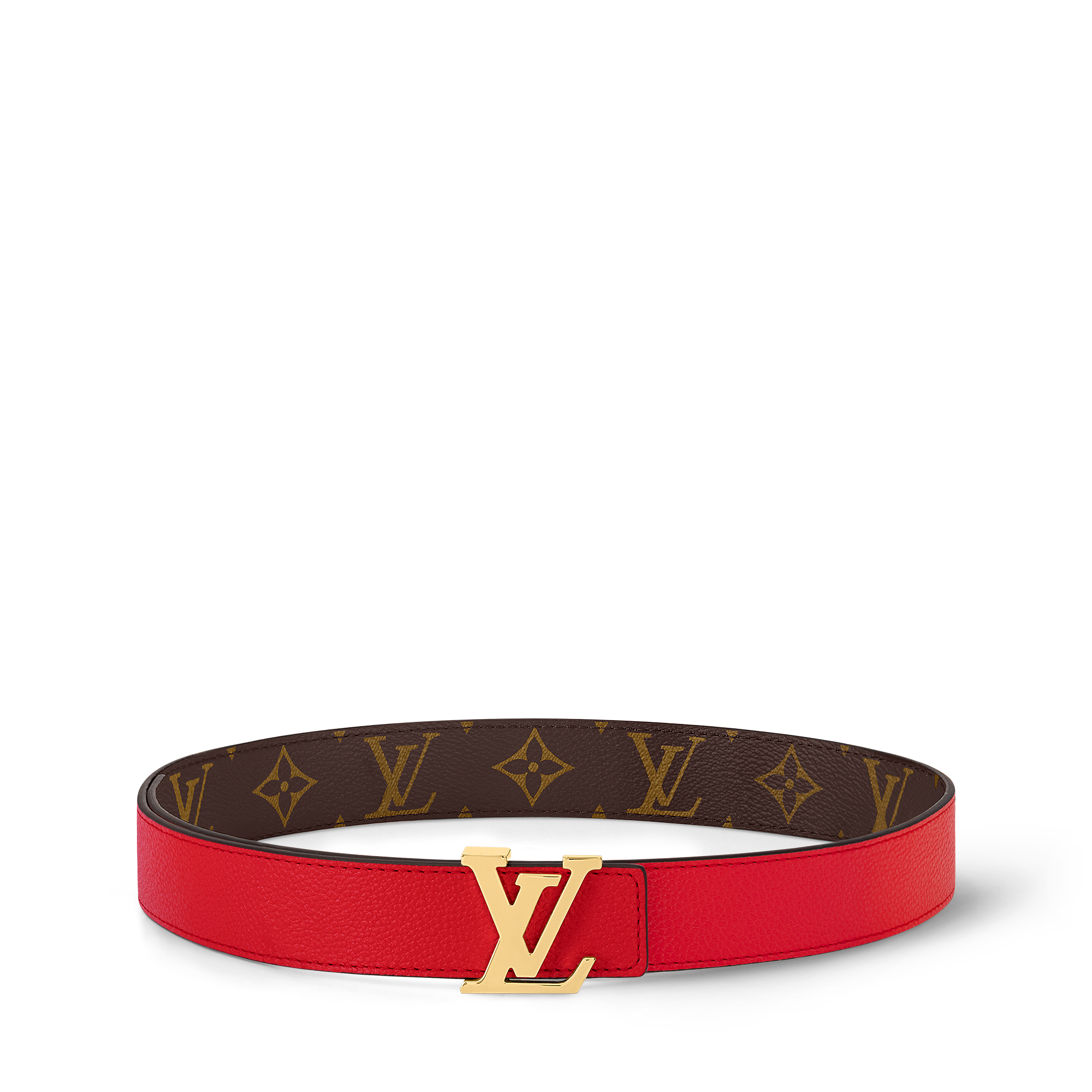 LV Initials 30 mm Reversible Belt Monogram in Women