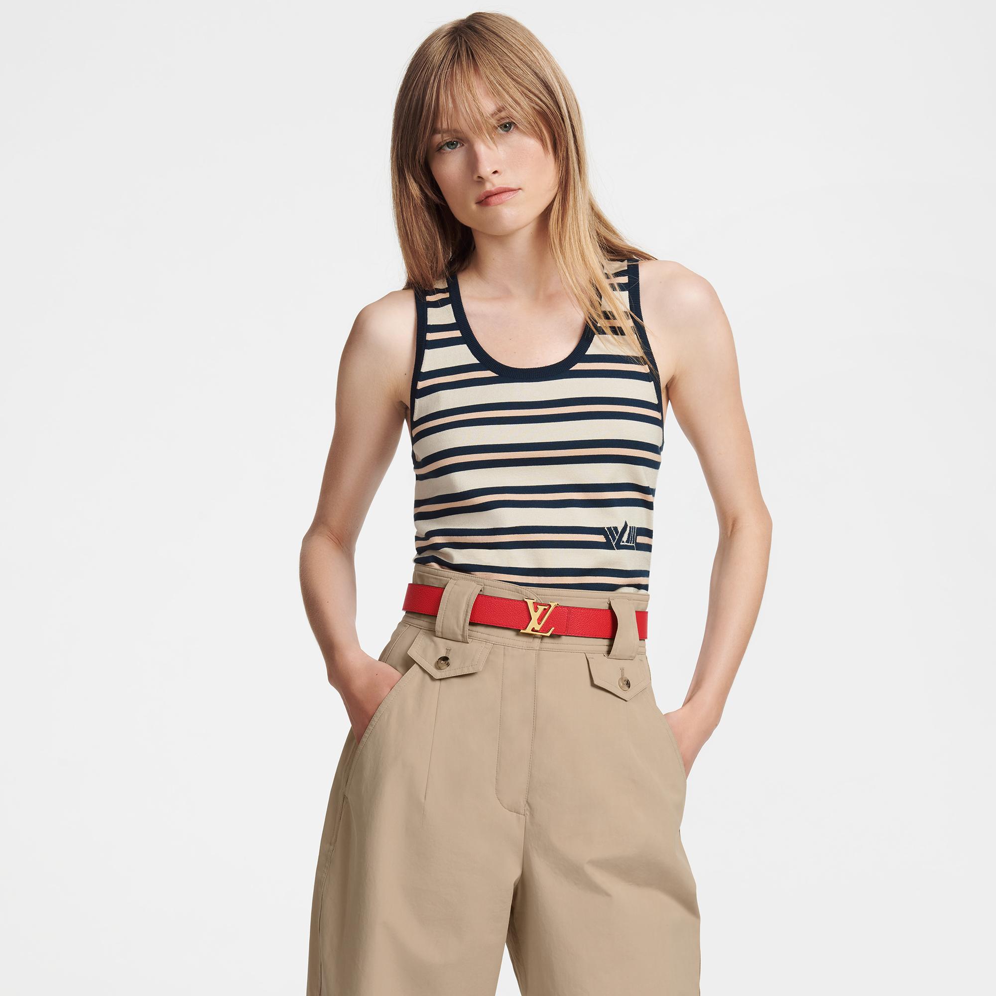 LV Initials 30 mm Reversible Belt Monogram in Women