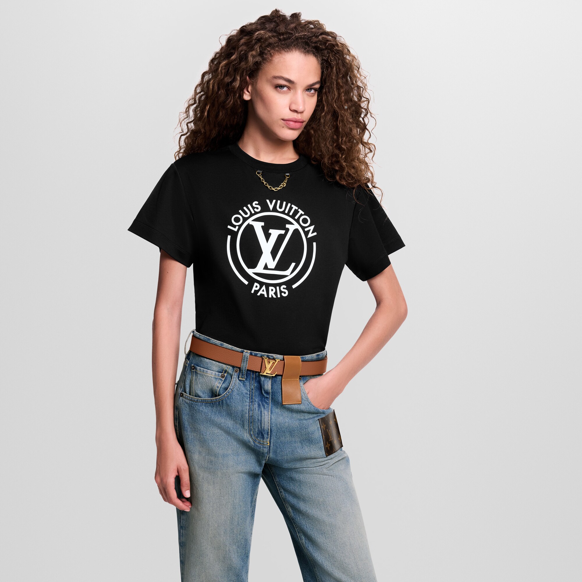 LV Initials 30 mm Reversible Belt  in Women