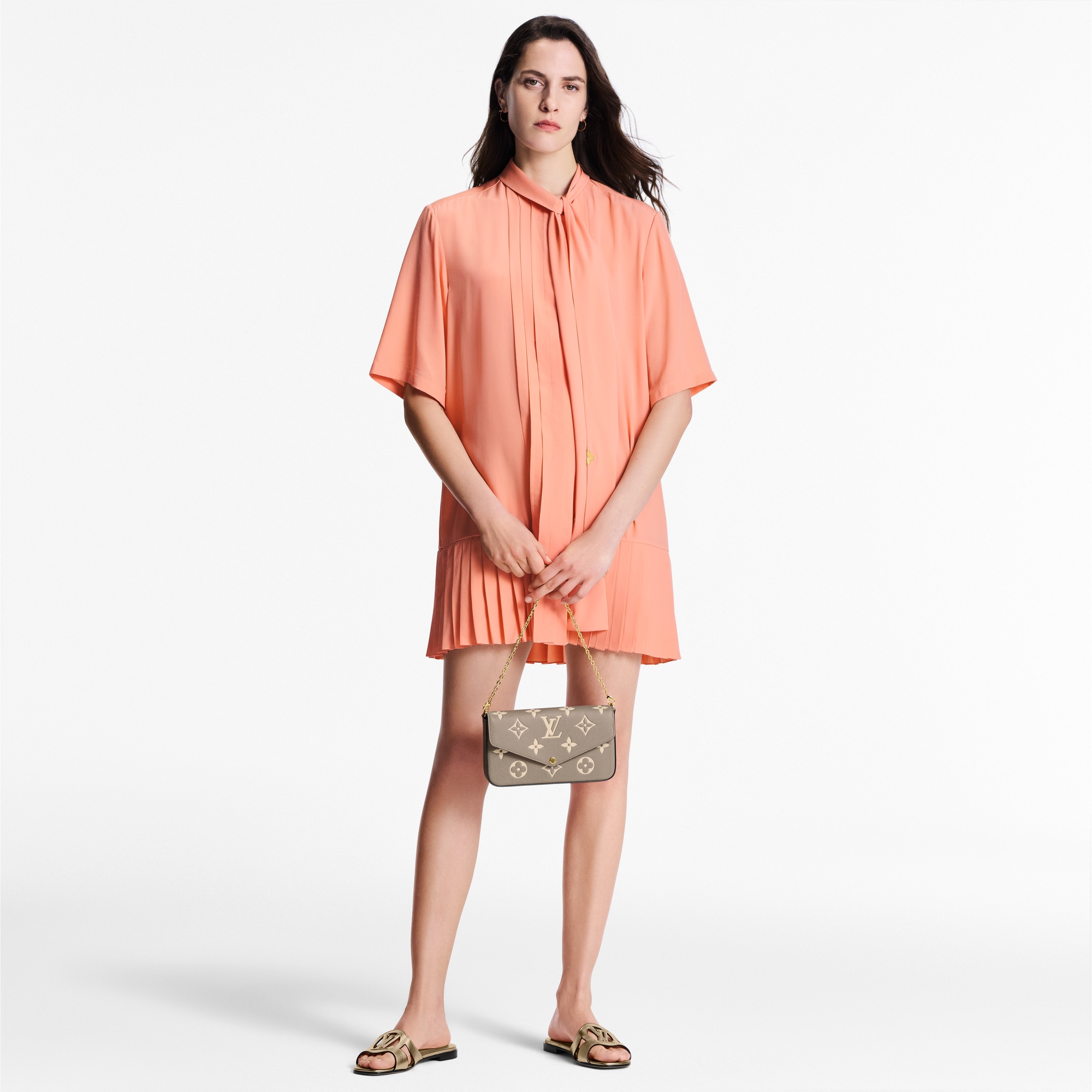 صندل LV Isola بكعب مسطح  in النساء