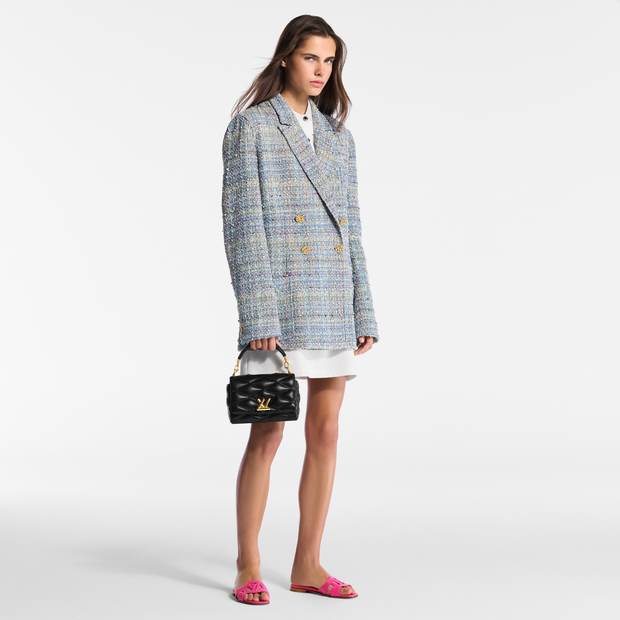 LV Isola Flat Mule  in Women