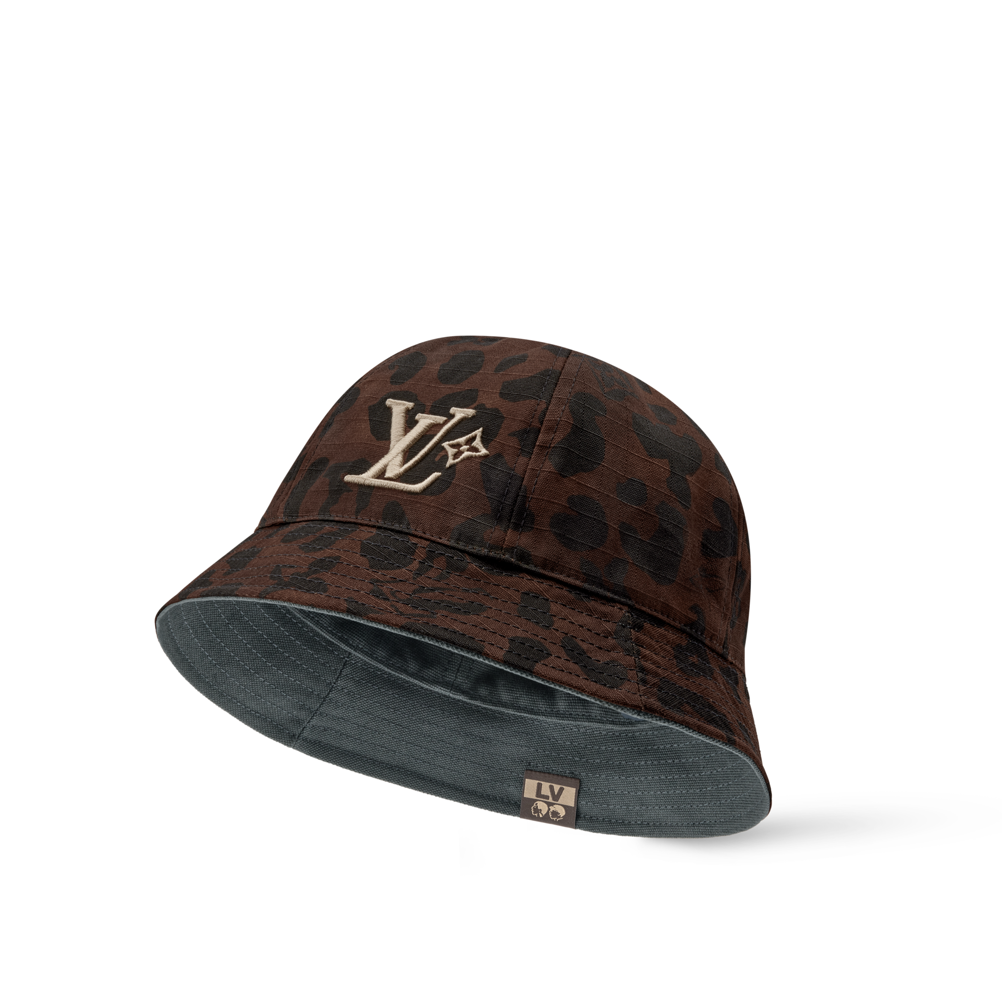 LV Leo Reversible Bucket Hat S00 in Men