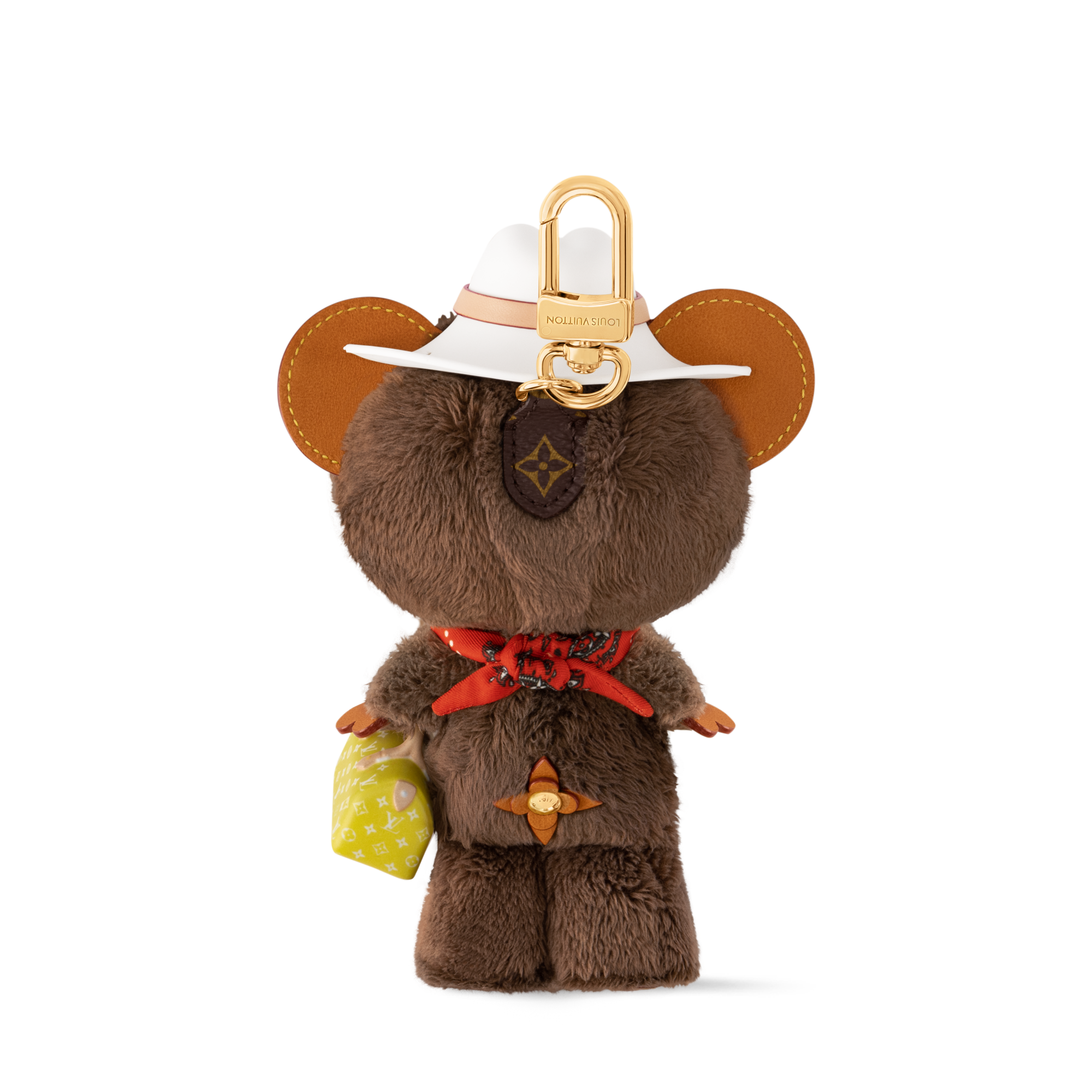 LV Louis Bear Bag Charm S00 in Men