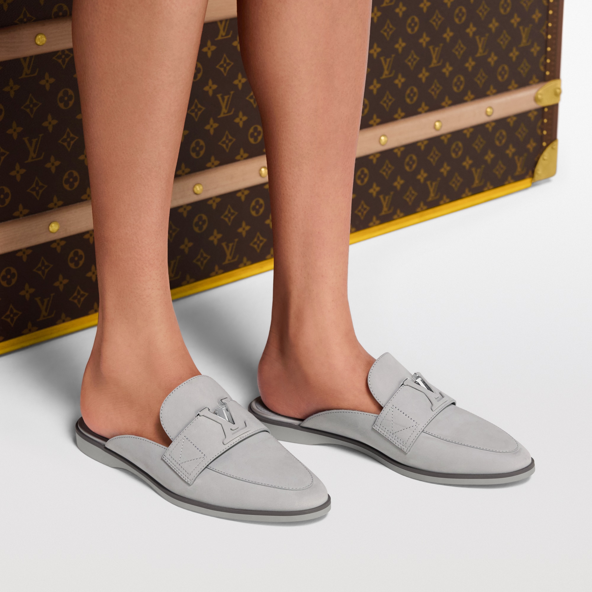 LV Mare Flex Open Back Loafer  in Women