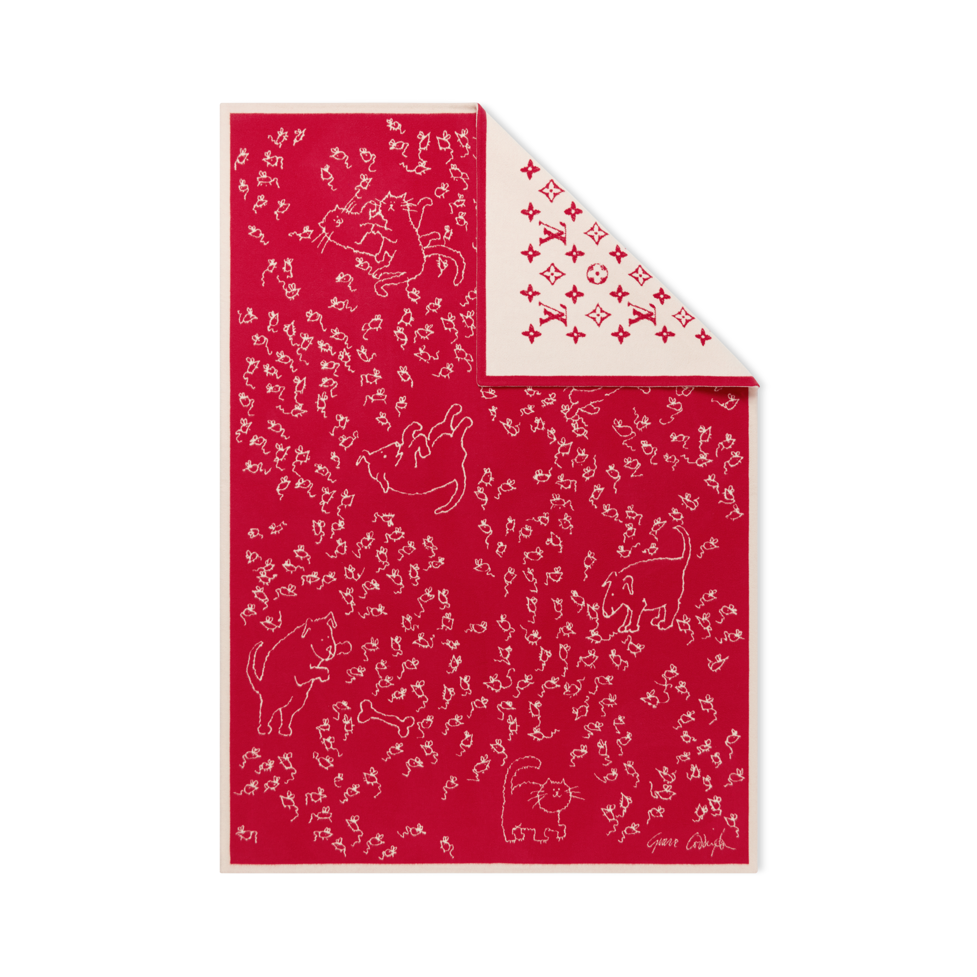 LV Mice Blanket S00 in New