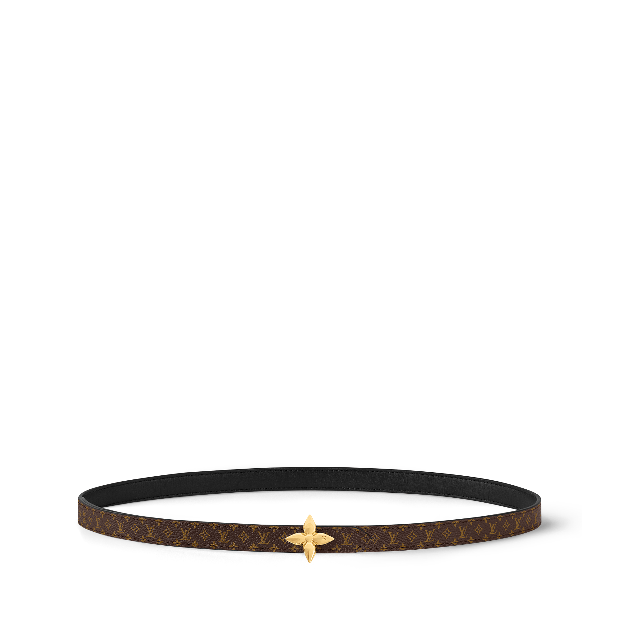 LV Mini Flowergram 15mm Reversible Belt  in Women