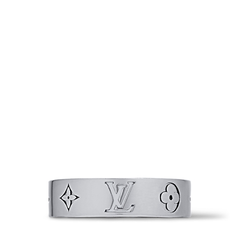 LV Mosaic Thin Ring S00 in Men's Fashion Jewelry Rings collections by Louis Vuitton (Product zoom)