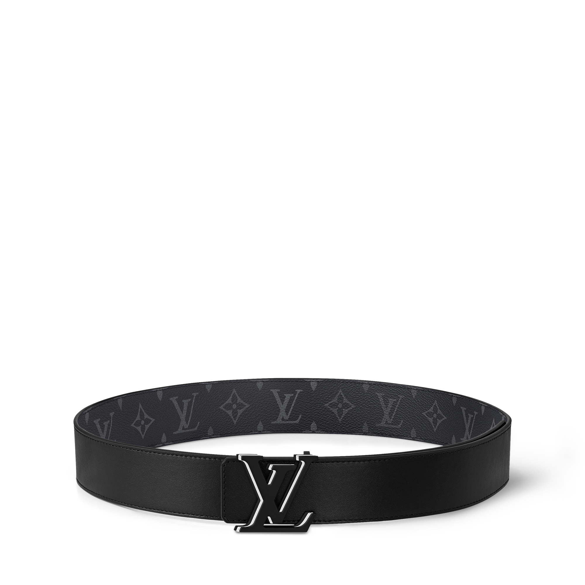 LV Optic 40mm Reversible Belt Monogram Eclipse in Men