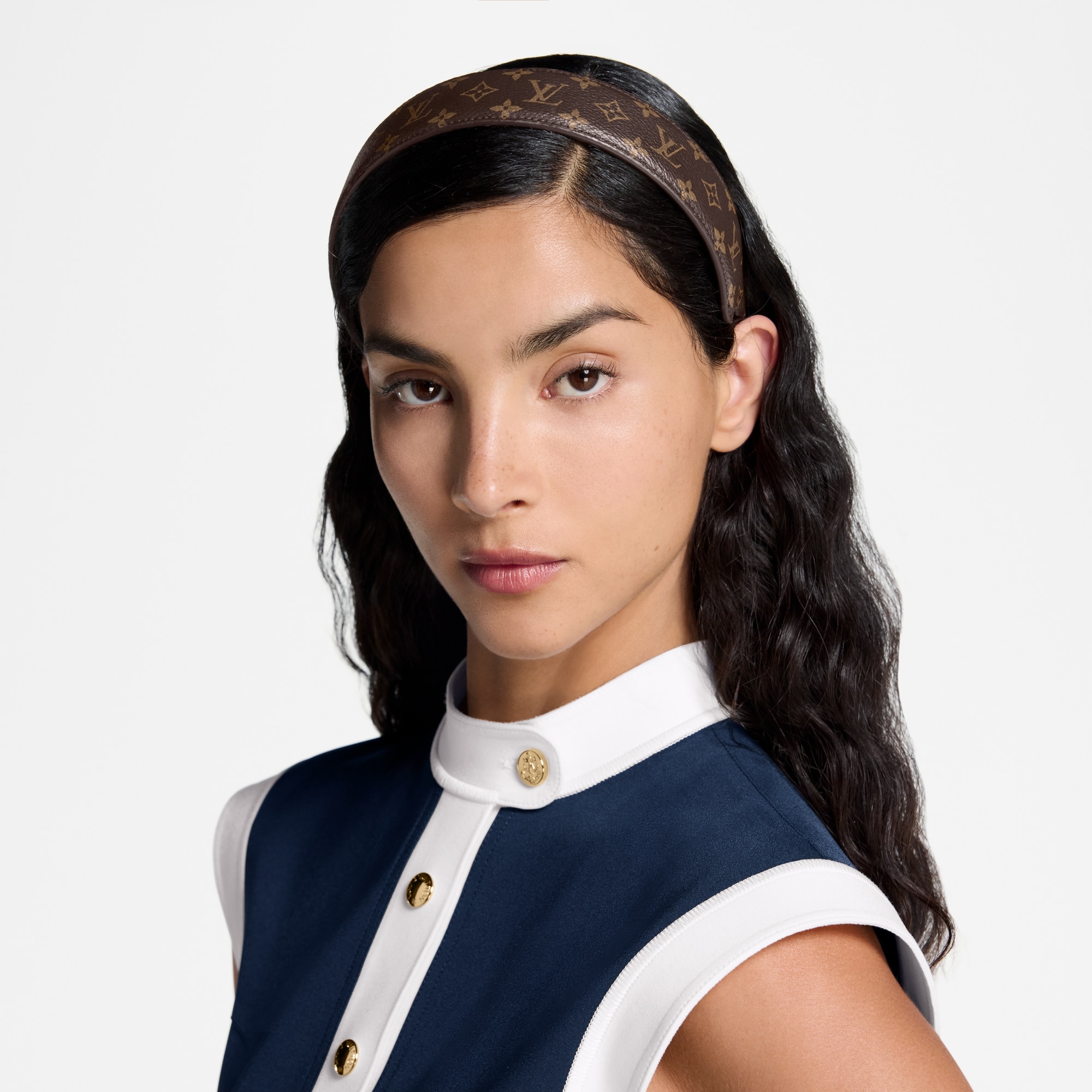 LV Outline Headband  S00 in Women