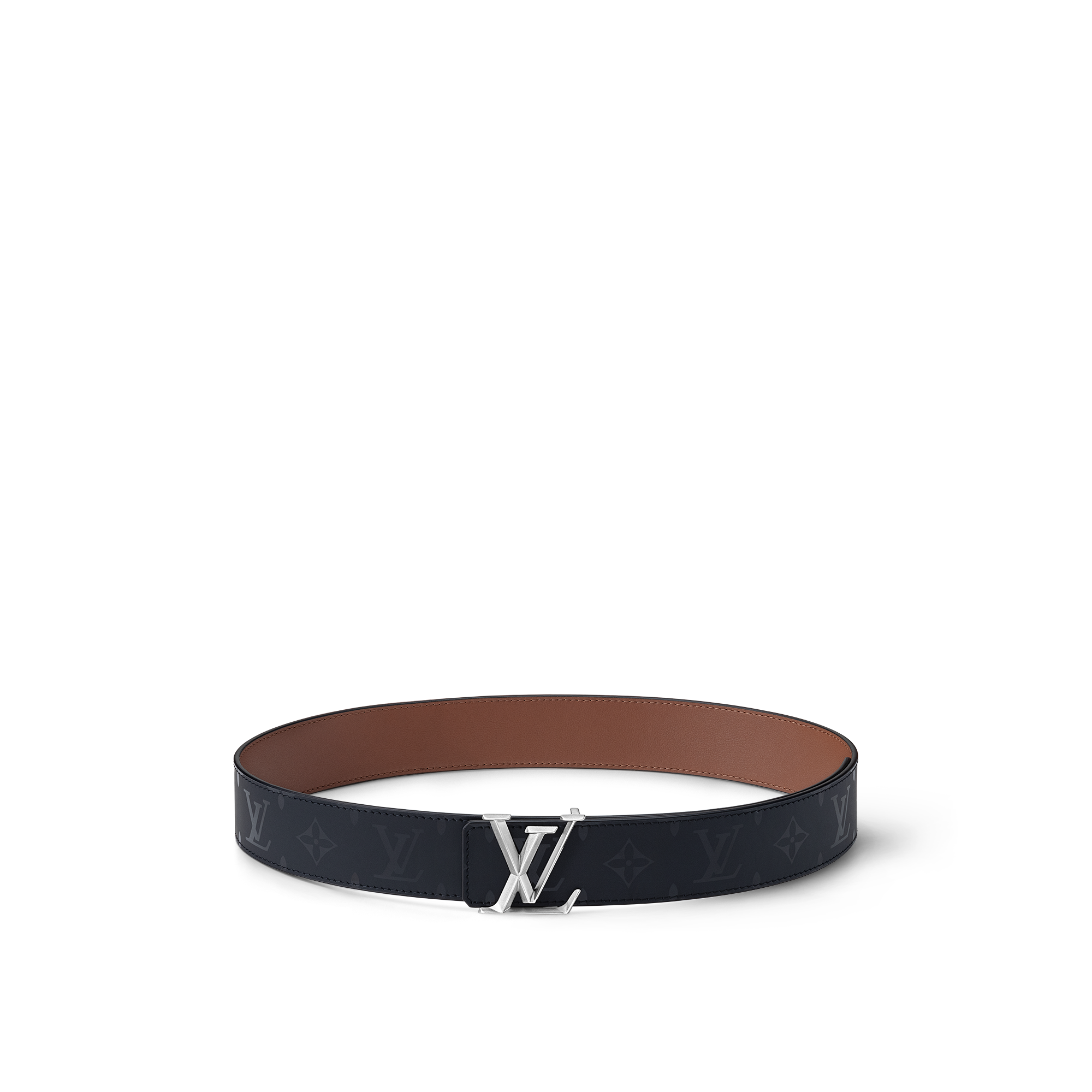 lv pyramide 40mm reversible belt