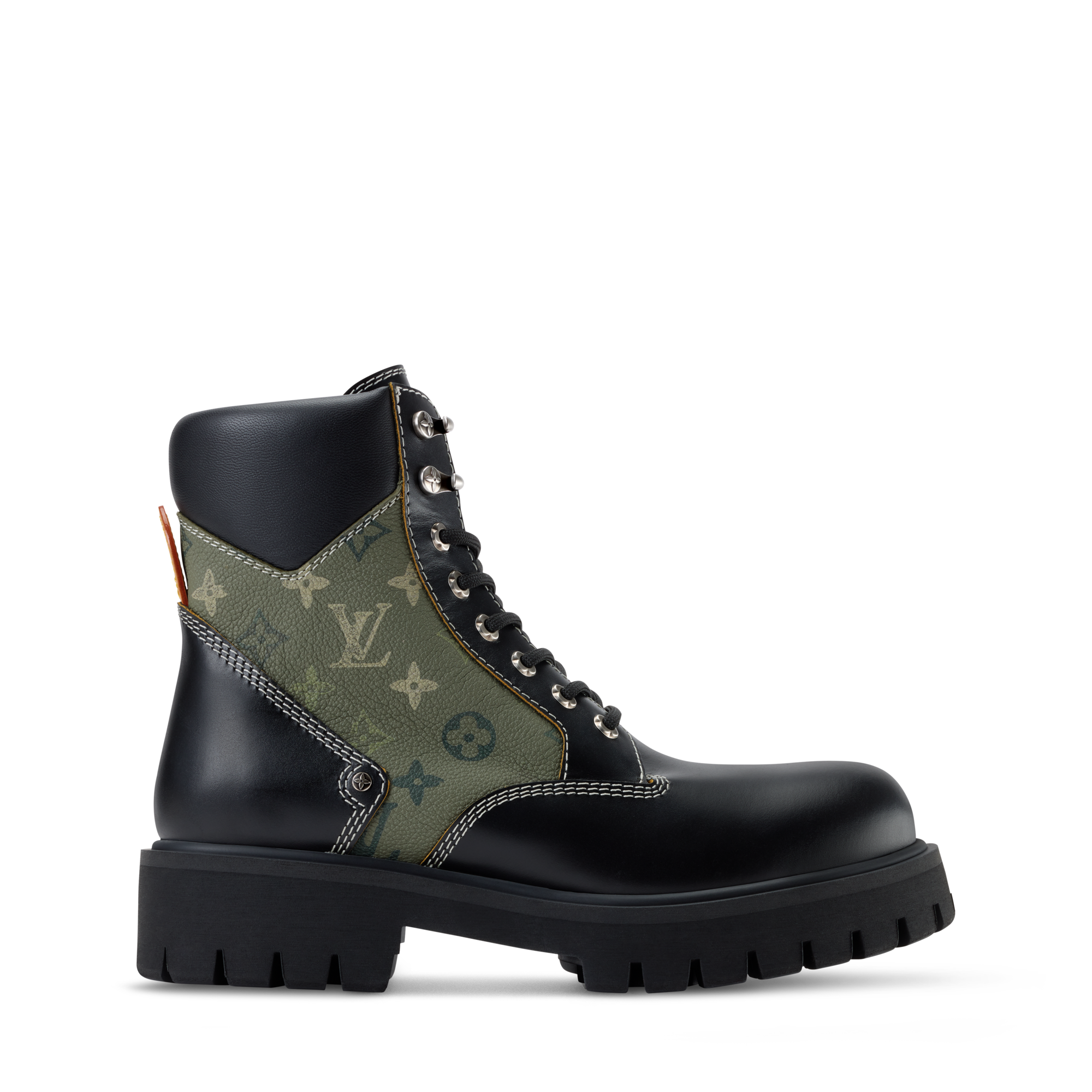 LV Remix Combat Boot  in Men