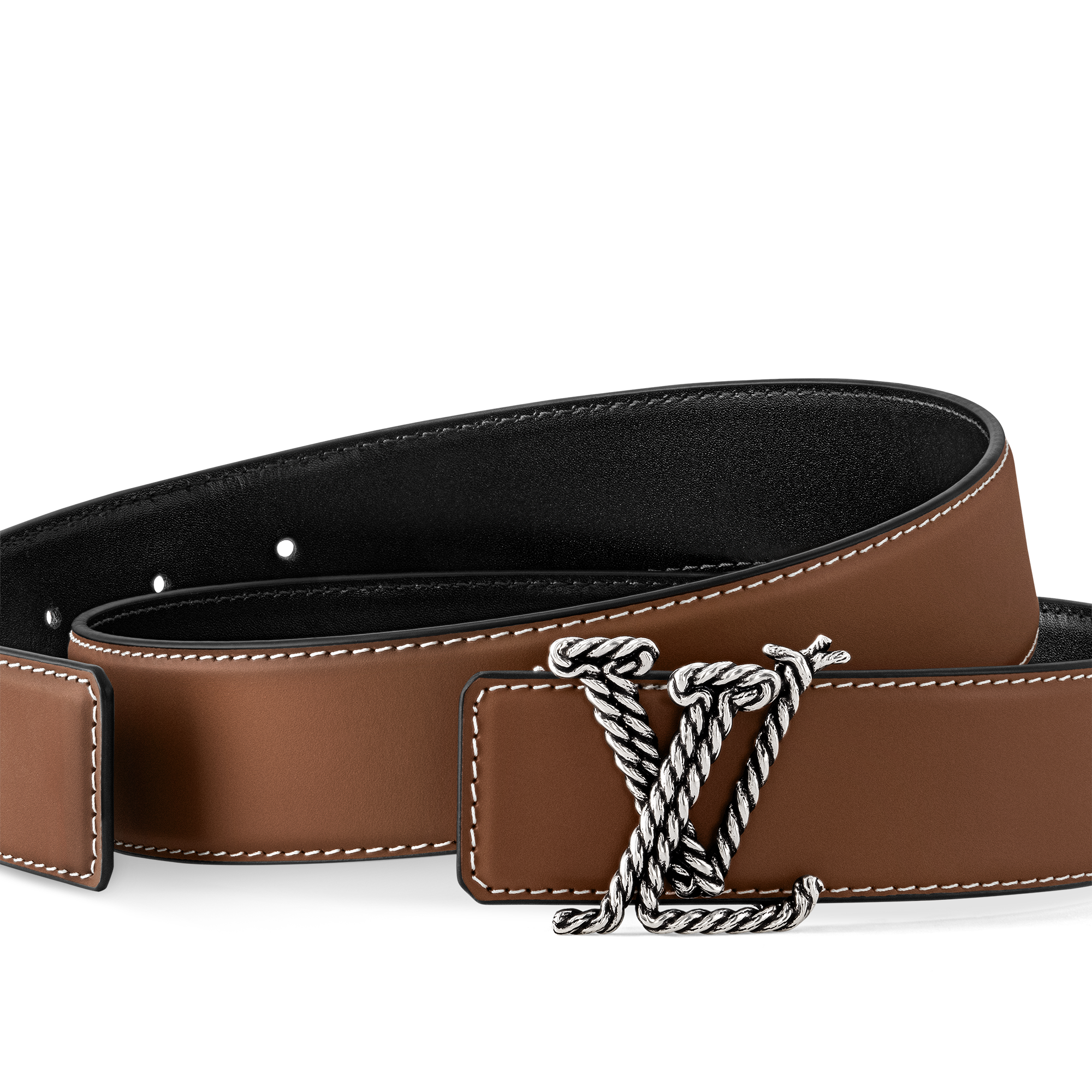 LV Rope 35mm Reversible Belt  in Men
