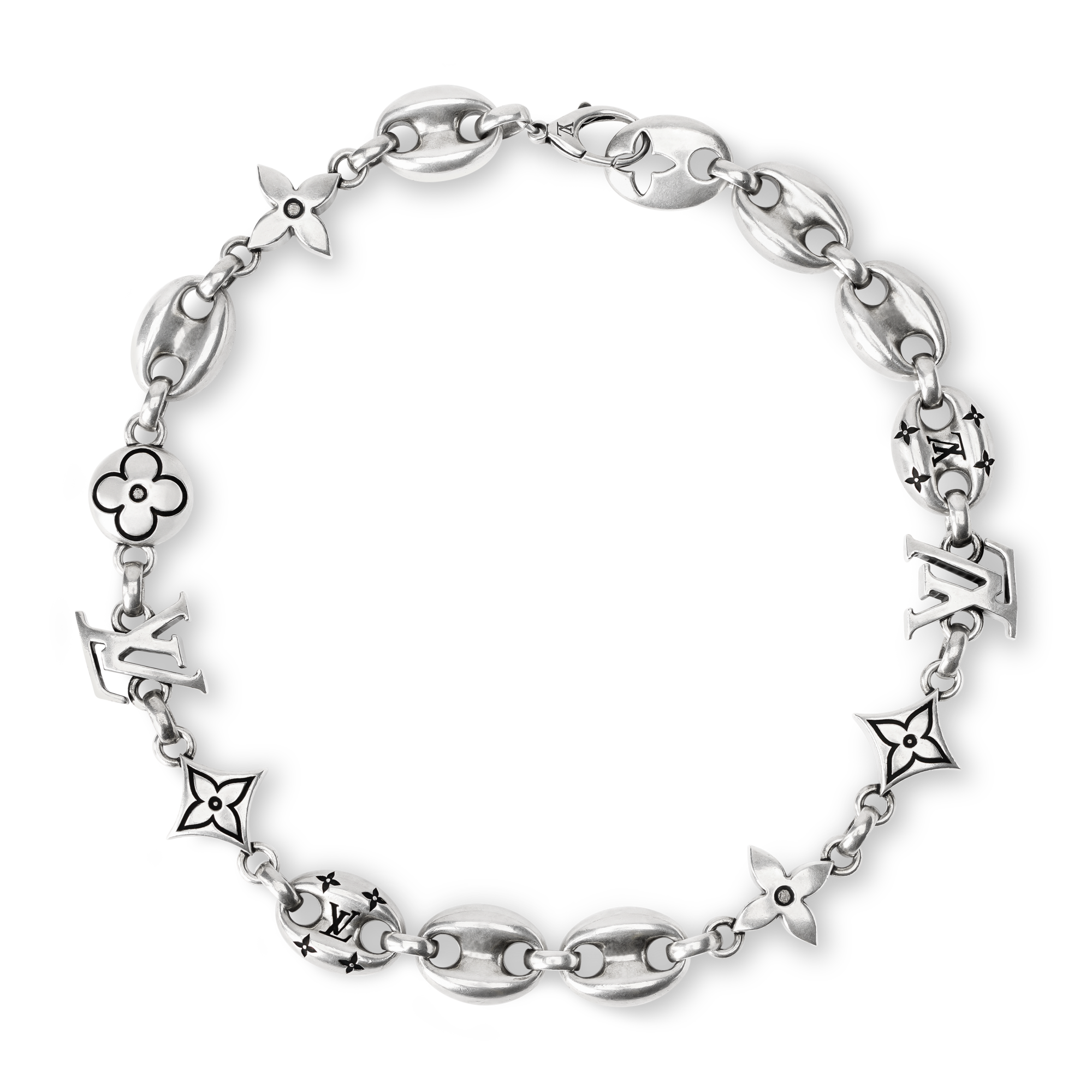 LV Sailor XL Chain Necklace S00 in Men