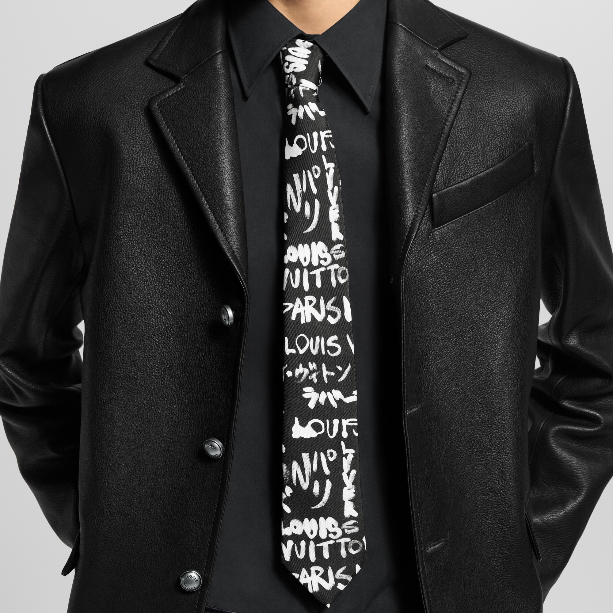 LV Scribble Tie S00 in Men