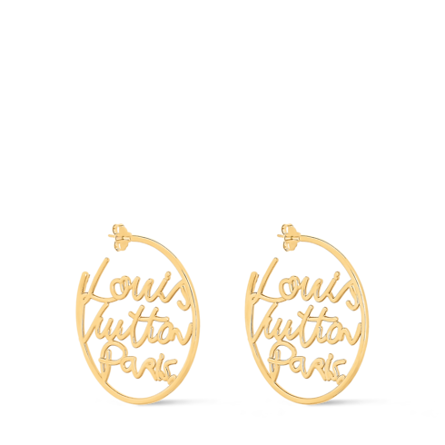 LV Script Earrings S00 in Women's Fashion Jewelry All Fashion Jewelry collections by Louis Vuitton (Product zoom)