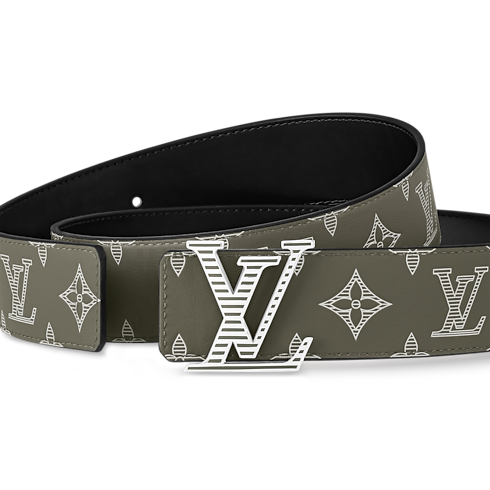 LV Shadow 40mm Reversible Belt Monogram Shadow in Men's Accessories Belts collections by Louis Vuitton (Product zoom)