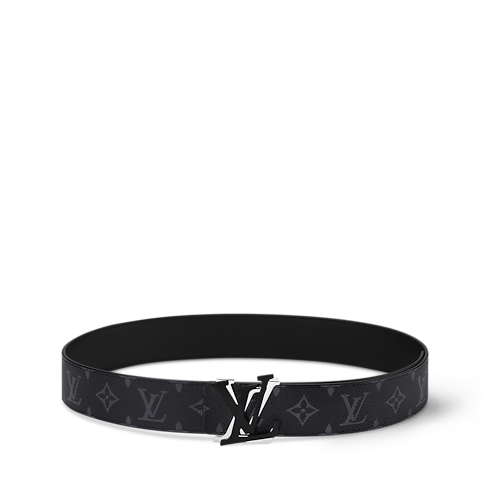 LV Shake 40mm Reversible Belt Monogram Eclipse in Men's Accessories Belts collections by Louis Vuitton (Product zoom)