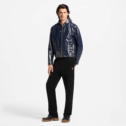 LV Signature Elegant Jersey Pants worn view