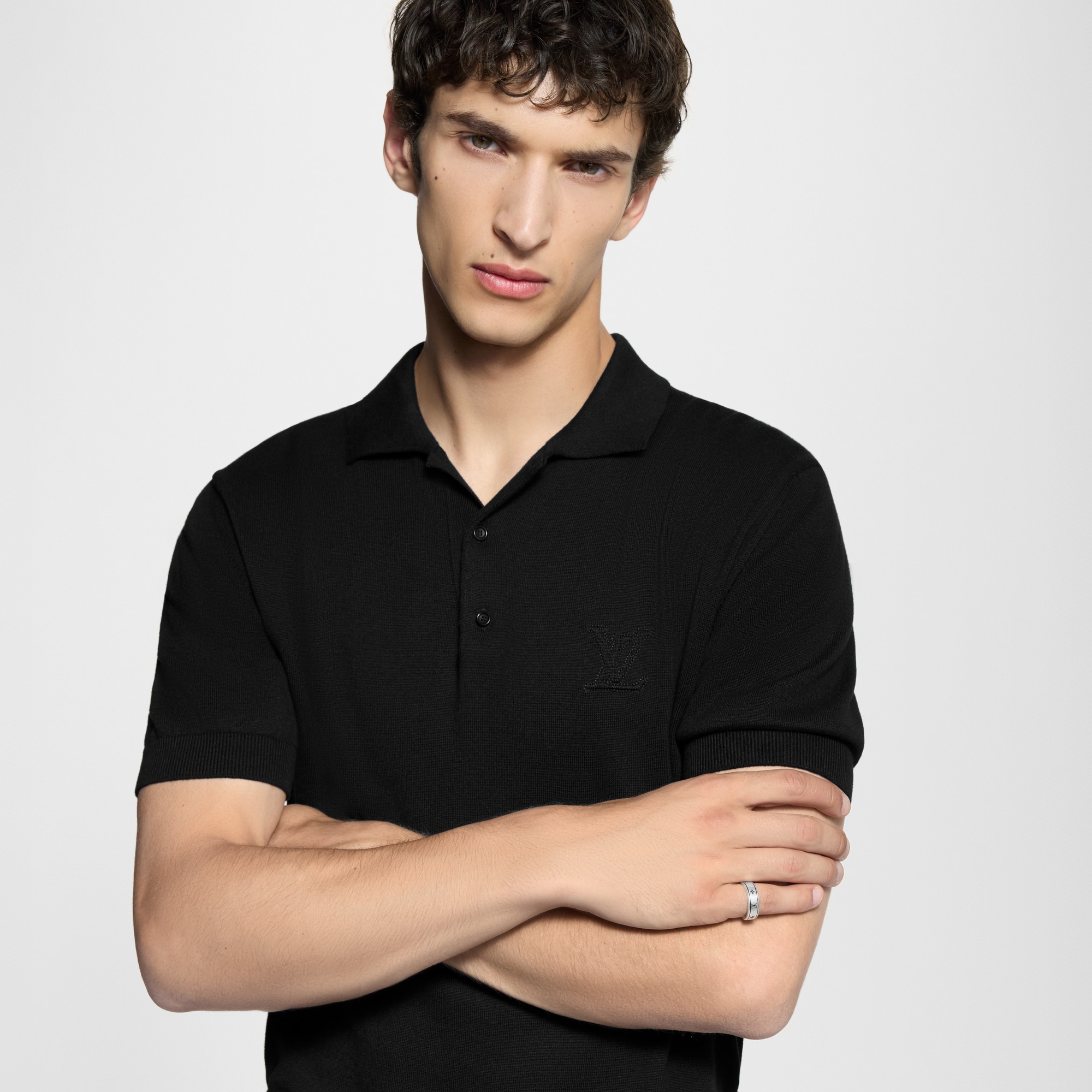 LV Spike Ring S00 in Men