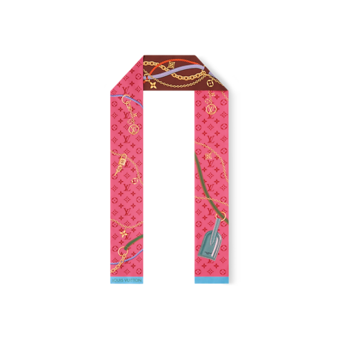LV Strap Bandeau S00 in Women's Accessories Silk Squares and Bandeaus collections by Louis Vuitton (Product zoom)
