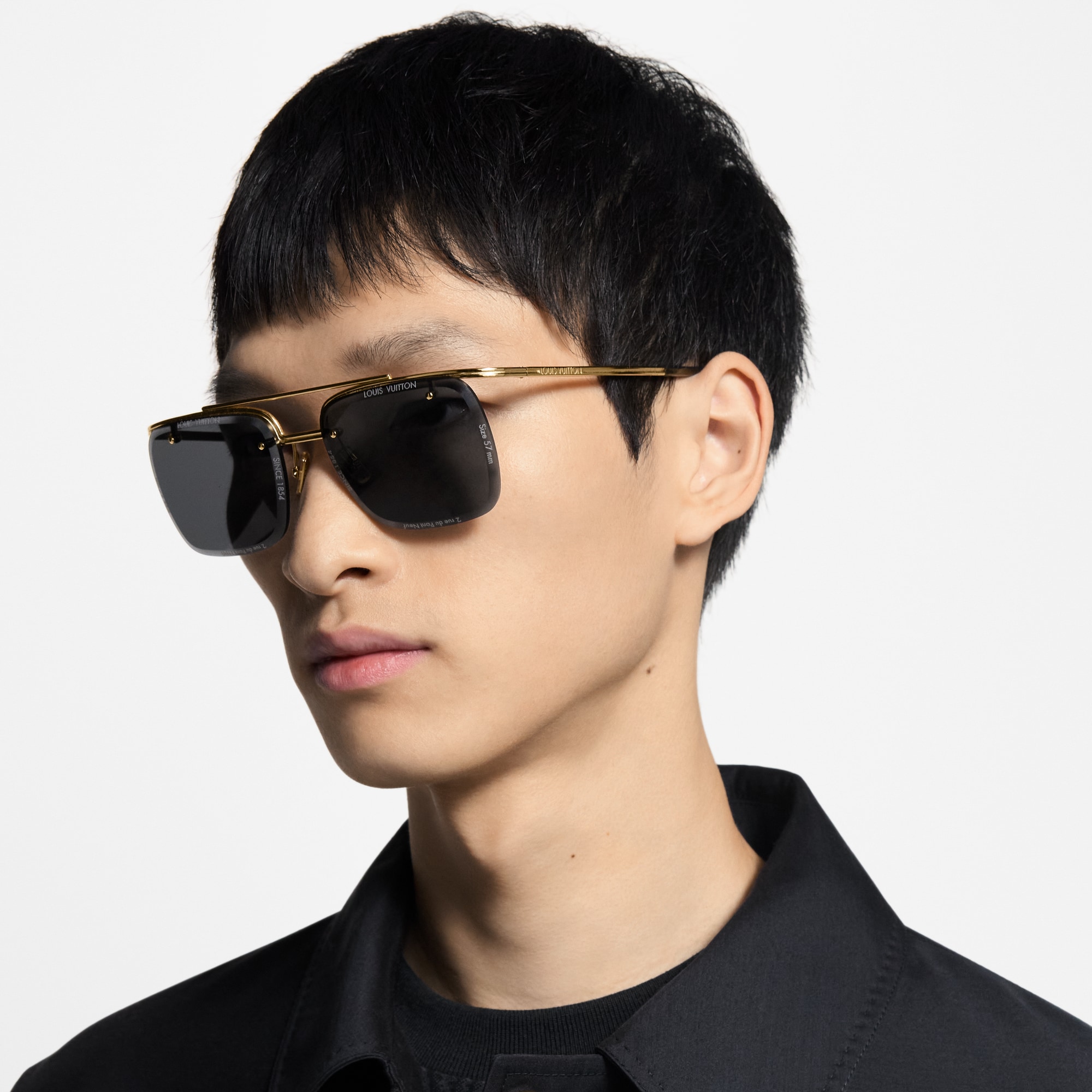 LV Super Vision Light Large Square Sunglasses S00 in Men