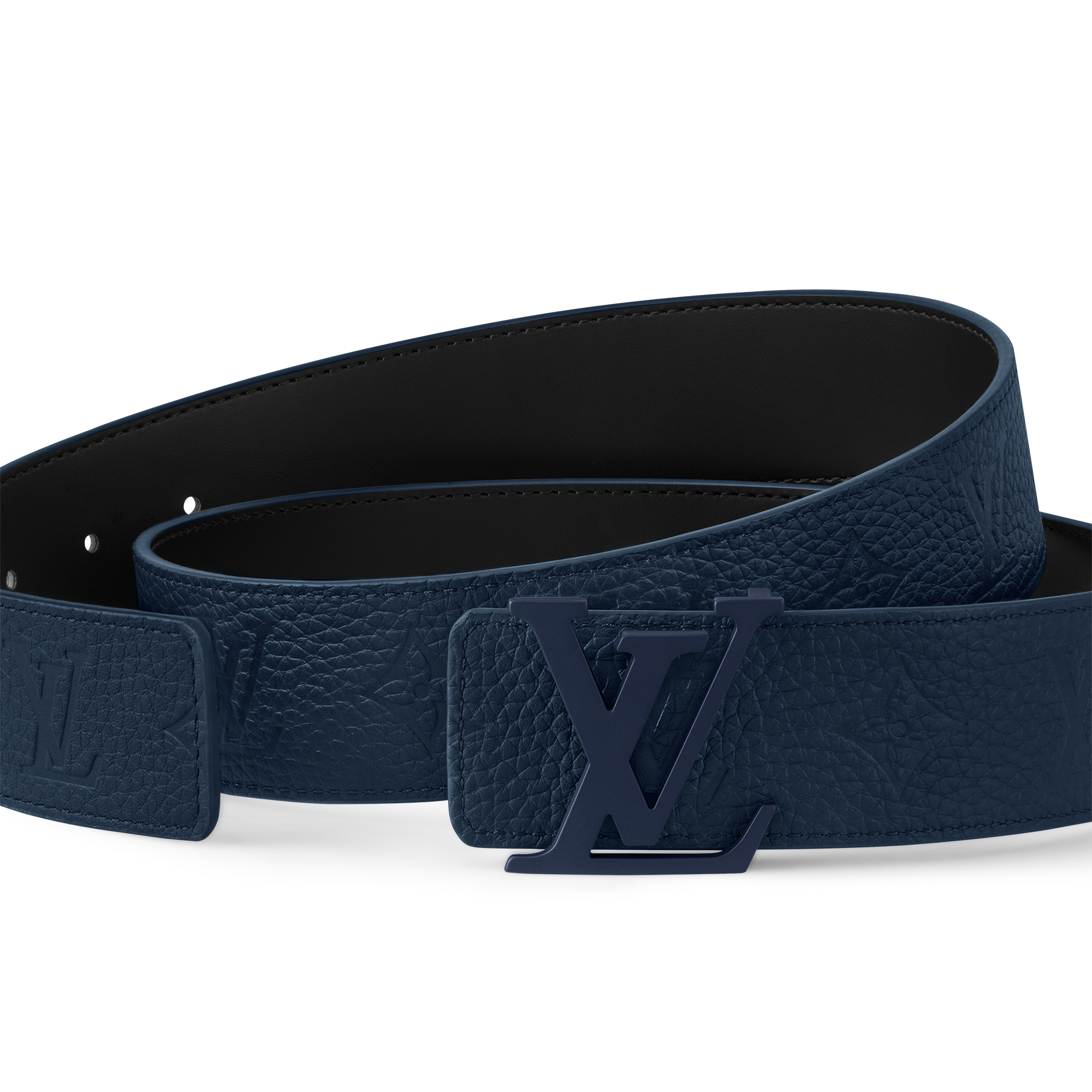 LV Taurillon 40mm Reversible Belt Cuir Taurillon in Men