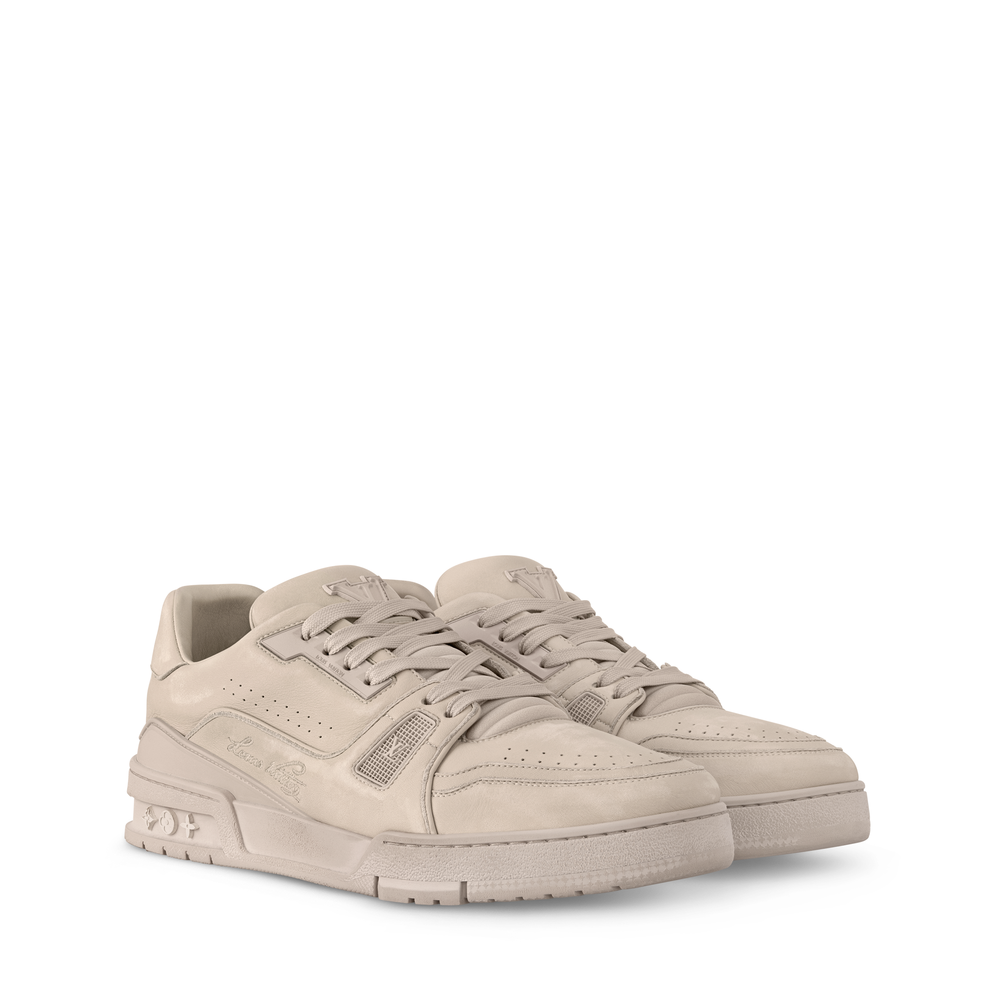 LV Trainer Distressed Sneaker  in Men