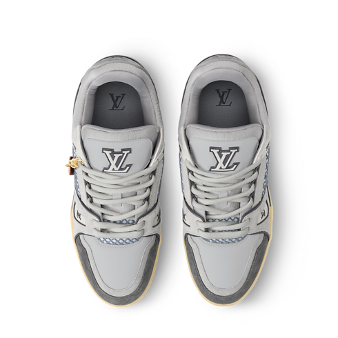 LV Trainer Sneaker interior view