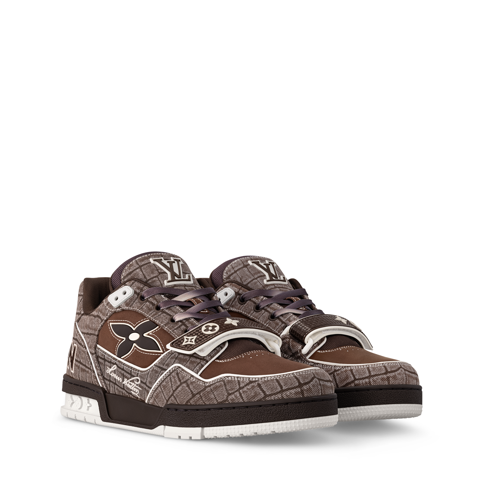 Maxi Sneaker Lv Mens Sneakers Trainer Louis Vuitton Homme Sneakers