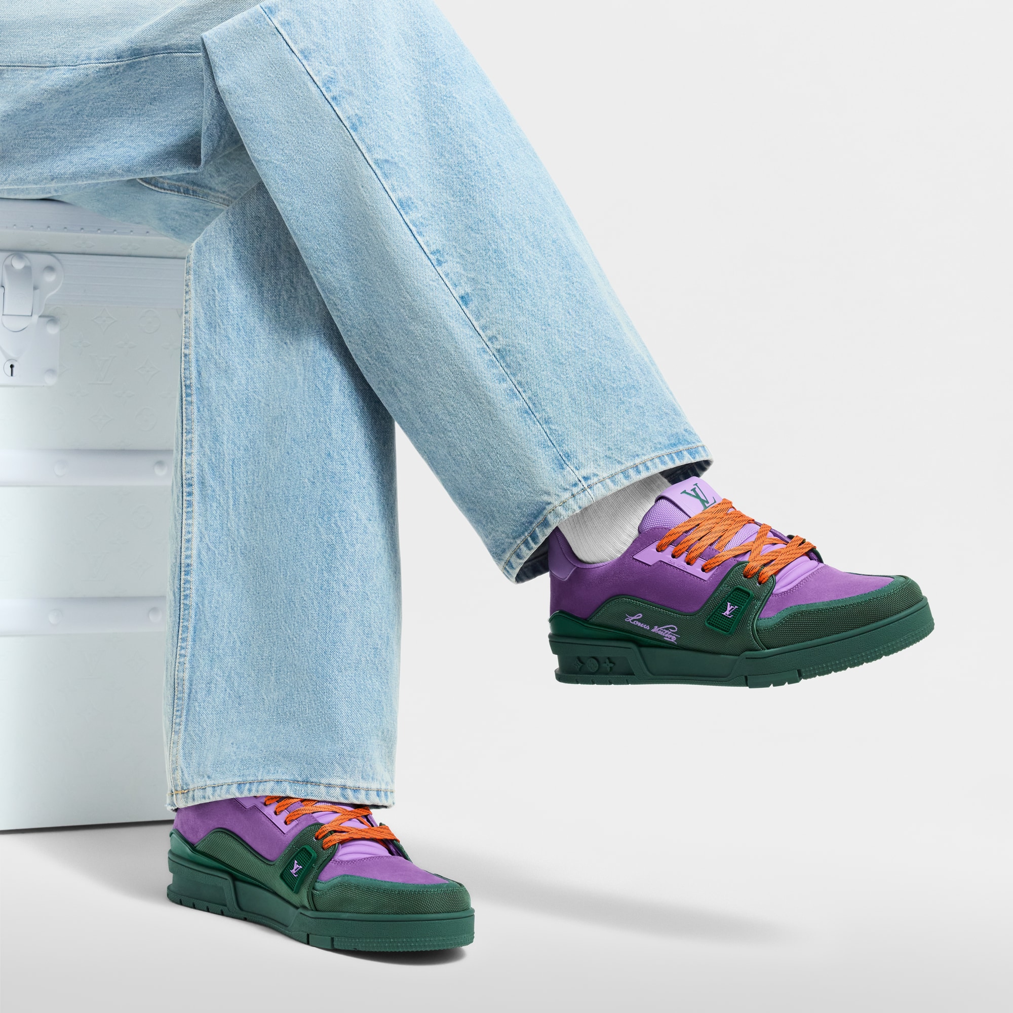 حذاء LV Trainer الرياضي  in الرجال