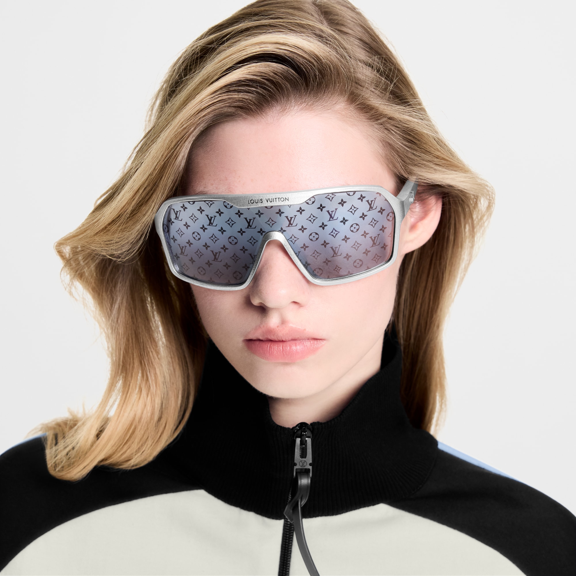 نظارات LV Tramontane Mask الشمسية S00 in النساء