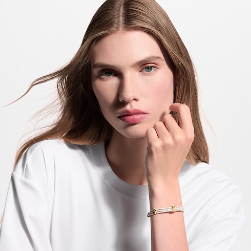 LV Trio Bracelet worn view
