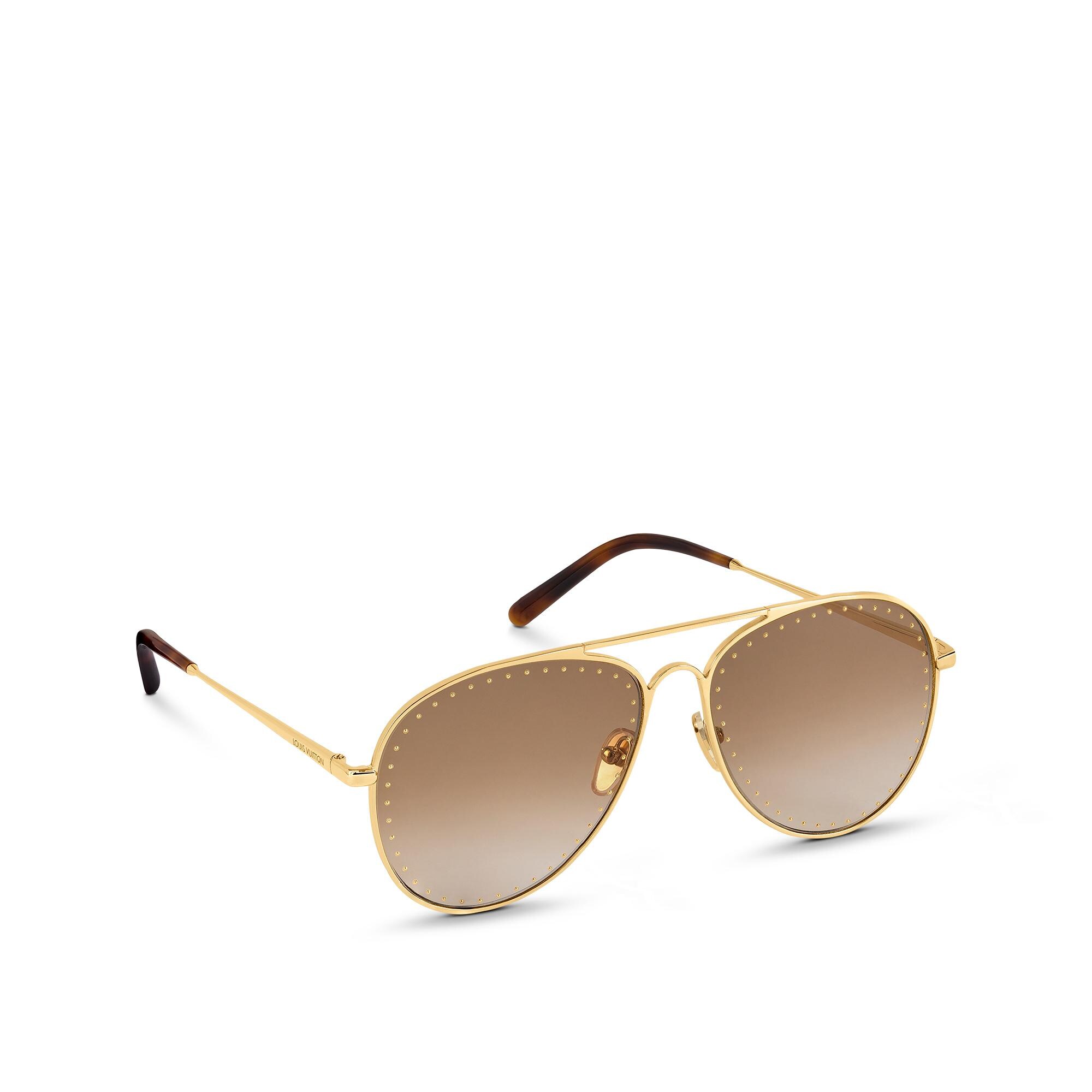 louis vuitton women's aviator sunglasses