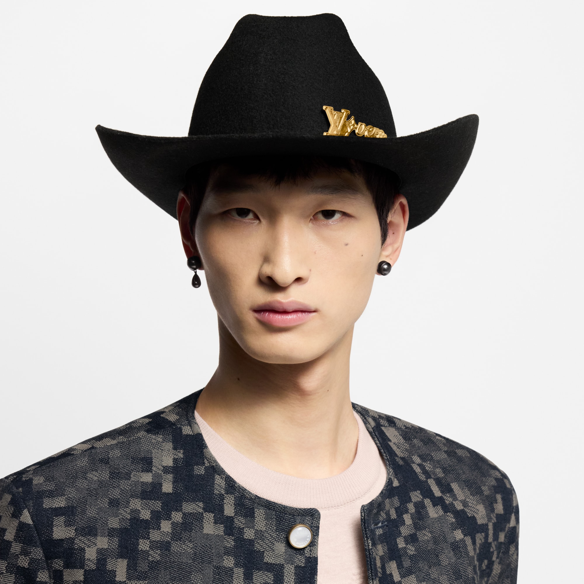 LV Vers Cowboy Hat Luxury Hats, Beanies and Gloves Accessories