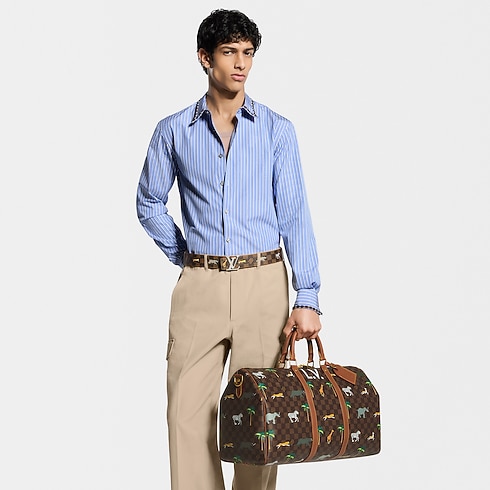 LV x The Darjeeling Limited Keepall 50 Damier Other in Bags and Small Leather Goods's Men Bags LV Icons collections by Louis Vuitton (Product zoom)