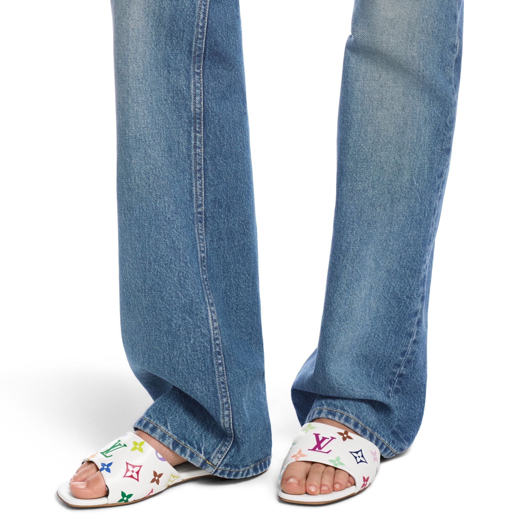 صندل LV x TM 6AM بكعب مسطح  in النساء