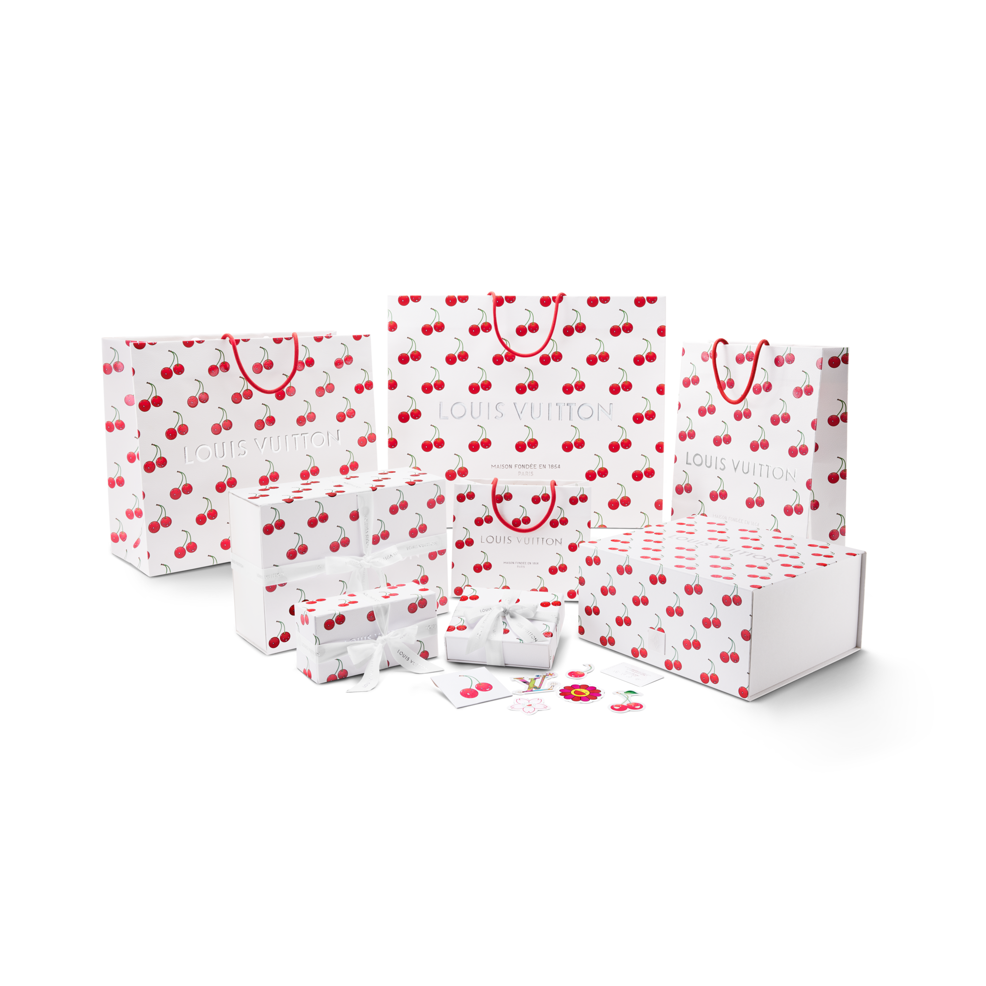 LV x TM Coffret Accessoires Cherry - Luxury Boxes - Trunks and