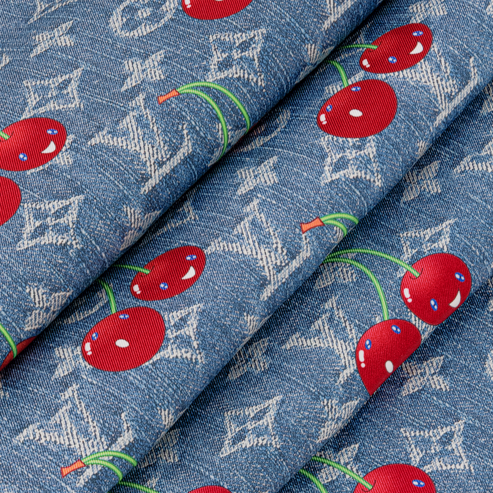 LV x TM Denim Cerise Square 90 S00 in Women