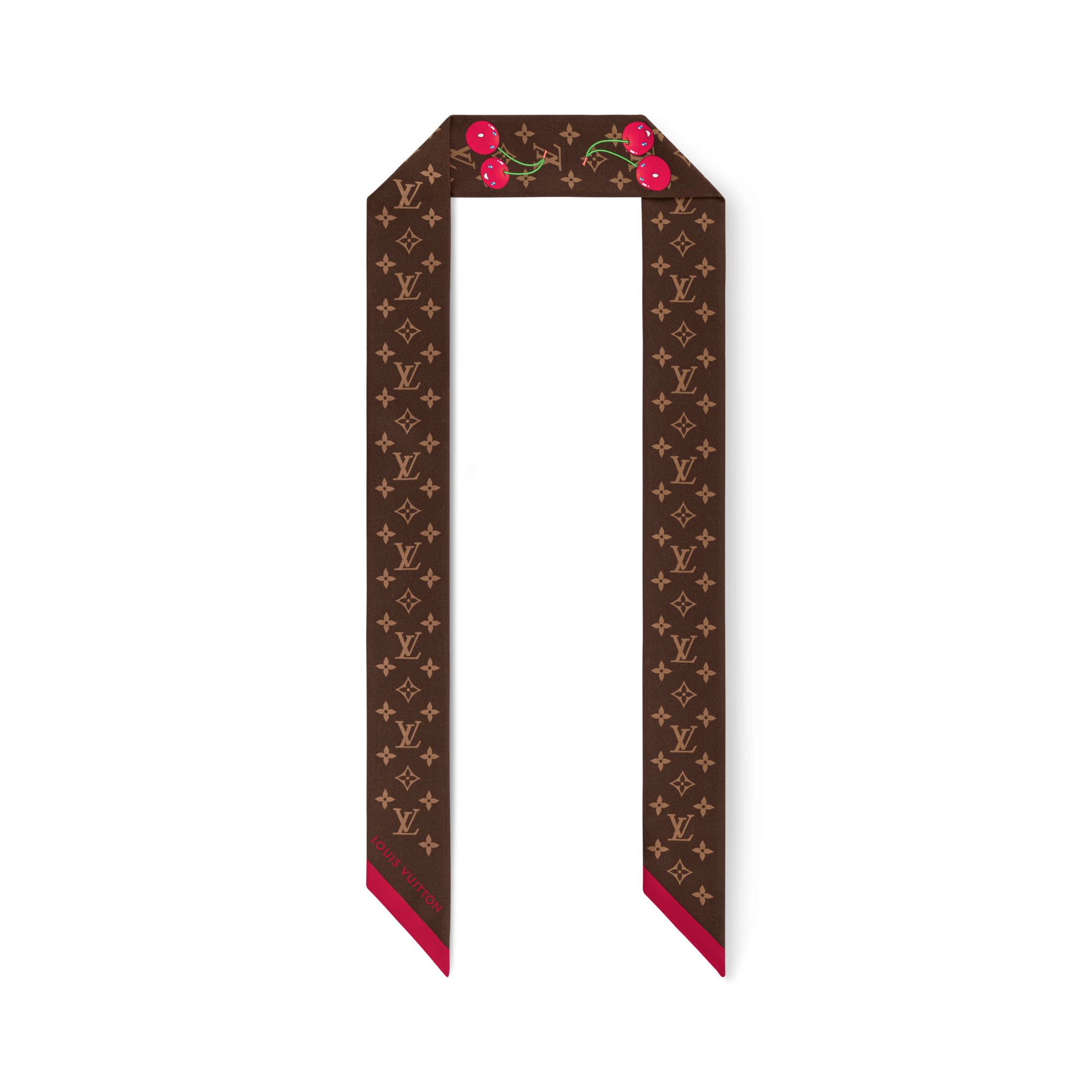 ربطة شعر LV x TM Monogram Cerise S00 in النساء