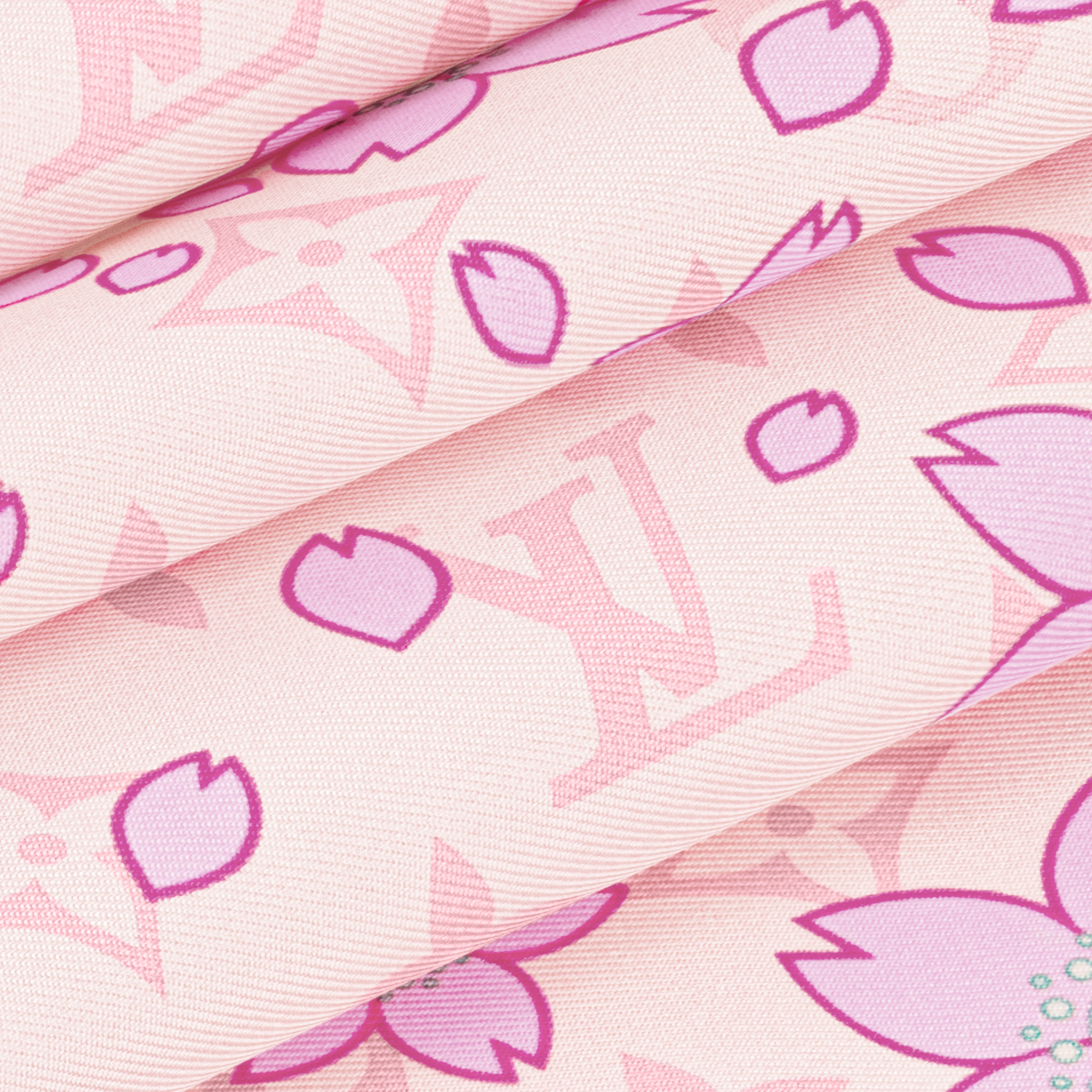 LV x TM Monogram Cherry Blossom Square 70 S00 in Women