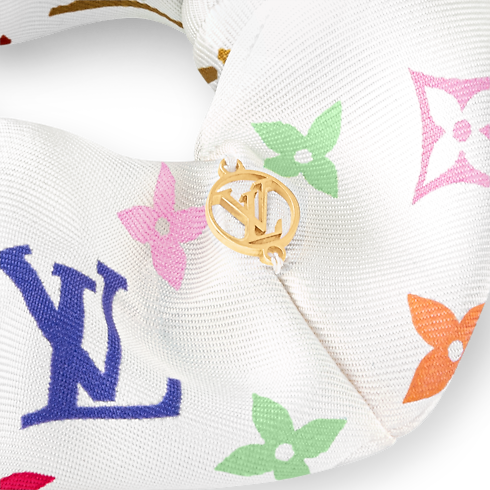 LV x TM Monogram Multicolor Chouchou S00 in Women's Accessories Hair Accessories collections by Louis Vuitton (Product zoom)
