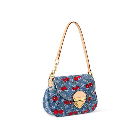 LV x TM Sunset Monogram Denim in Bags and Small Leather Goods's Women Bags Newness collections by Louis Vuitton (Product zoom)